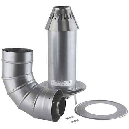 Rheem Cone Termination Kit 2 In. X 6 In. Wall - 3 In./5 In. - 16.25 In. Long RTG20258